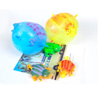 Bola De Aire Infantil Dinosaurio Divertida Antiestrés Juguete Deportivo Para Fiestas Y Juegos Regalo Para Niños Tamaño 10cm - details 3
