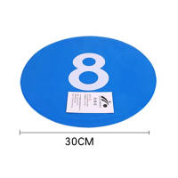 Discos De Logotipo Planos Para Entrenamiento De Agilidad De Fútbol 30cm Marcadores De Obstáculos De Sociedad Deportiva Material TPE - details 4
