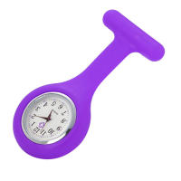 Reloj De Bolsillo Pequeño Y Exquisito De Silicona Con Broche Correa Fija Reloj De Cuidadores Regalo Ideal Para Enfermeras - details 17