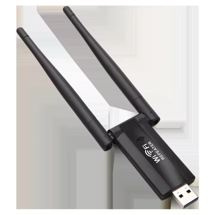 Amplificador de Señal Wifi 300Mbps with Puerto Ethernet | Repetidor Inalámbrico USB para Paredes Gruusas | Configuración Instantánea with App (Hasta 25 Dispositivos) | Certificación CE + IP54 Resistant | Ideal para Hogar, oficina y Caravanas | - 1