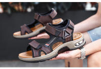 Sandalias De Verano Para Hombre En Cuero Genuino Gladiador Cómodas Para Playa Y Exteriores Tallas 38-46 Cierre Con Hebilla - details 15