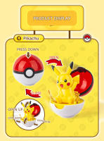 Juego De Figuras De Acción Pokemon Con 6 Estilos Diferentes Incluye Poke Ball Pikachu Eevee Charizard Gyarados Blastoise Regalo Para Niños - details 4