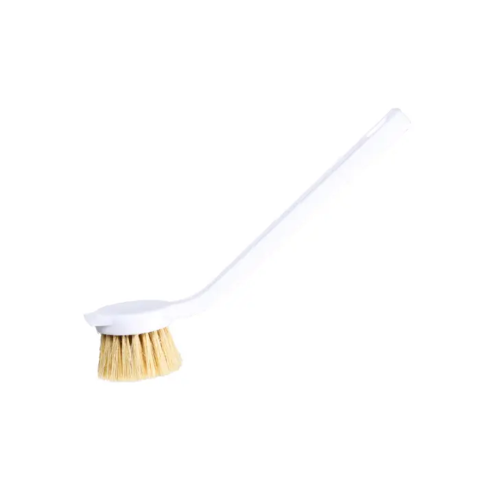 Cepillo De Limpieza Para Cocina Duradero Con Mango Largo Hecho De Hemp Natural Y Plástico Uso Doméstico Y En La Cocina - 1