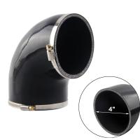 Tubo De Admisión De Silicón Negro 102mm 90 Grados Coupler Turbo Para Turbo Charger Pieza De Automóvil Universal - details 2