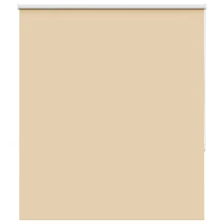 vidaXL Estor Enrollable Opaco Beige 135x175 cm Tela Ancho 131,6 cm - 1