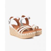 Sandalias plataforma mujer POPA ALBANY BLANC SANDALIA CUÑA YUTE BLANCO 35935 25V - details 0