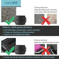 Pesas de Tobillo y Muñeca Kmt Style con Relleno de Arena - 3 Colores - details 4