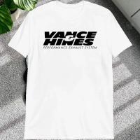 Camiseta De Moda VANCE HINES Para Hombre Inspirada En Sistemas De Escape De Motocicletas Casual Suave Talla S-6XL En Colores Negro Y Blanco - details 4