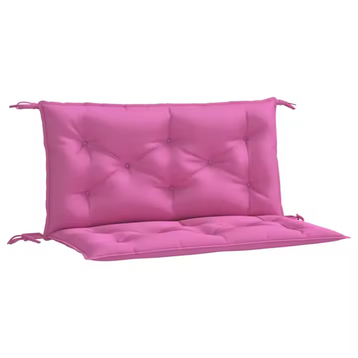 Fundas para Banco de Jardín 2 UDS lona Rosa 100x50x7 cm - 1