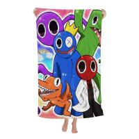 Toalla De Playa Animada Amigos Arcoíris Blanca Absorbente Y Suave Para Niños Regalo Ideal Para Viajes Camping Gimnasio Tamaño 30x60 Cm - details 5