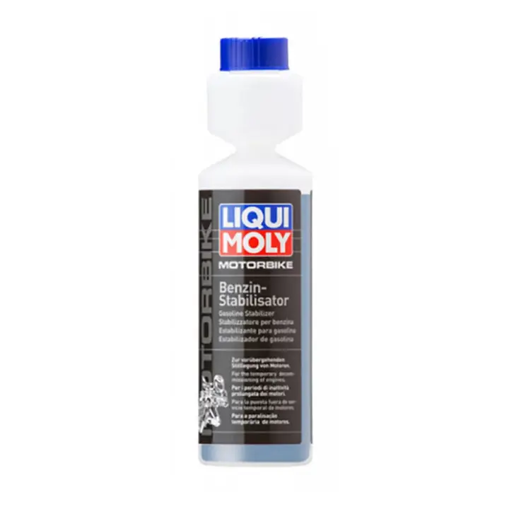 Liqui Moly Aditivo Antihumo Para Gasolina Motorbike Stabilizer 250ml - 1