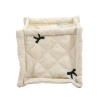 Cesta De Almacenamiento Para Pañales Bebé Coreana Acolchada Multifuncional De Gran Capacidad Caja Organizadora De Ropa Para Cuna - details 15