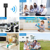 Cámara Mini IP Portátil WiFi HD Con Visión Remota Por App Cámara Mini DIY De Alta Definición 1080P Sin Memoria Integrada - details 6
