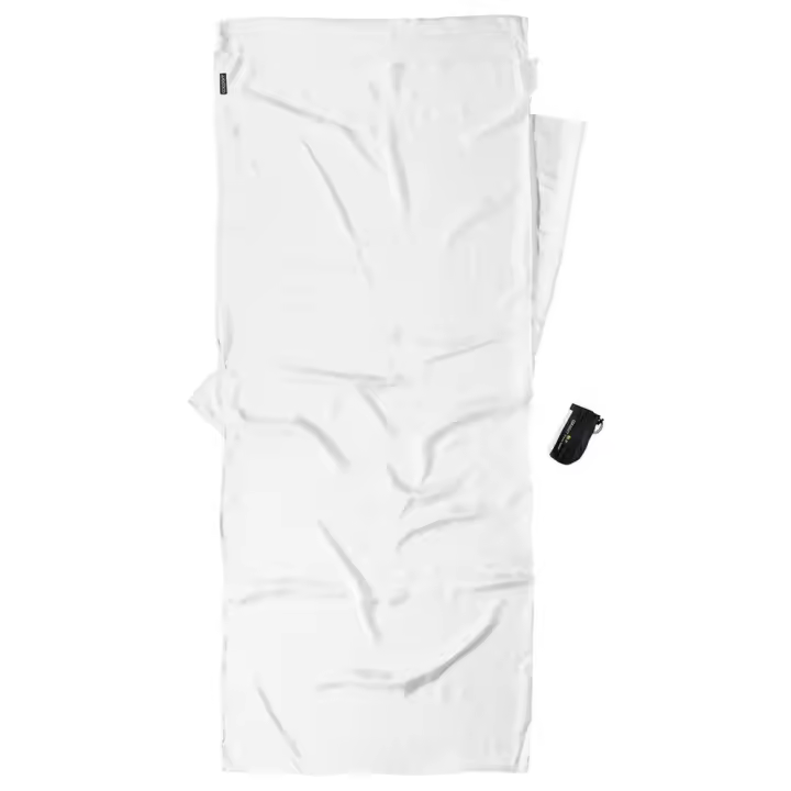 Cocoon Sábana Silk Travel Blanco - 1
