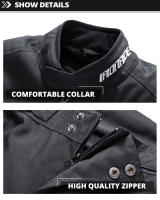 Chaqueta De Motocicleta Impermeable Para Motorcross Con Pantalones Protección Contra El Viento Ropa De Motocicleta Reflectante Tallas M-3XL Unisex - details 13