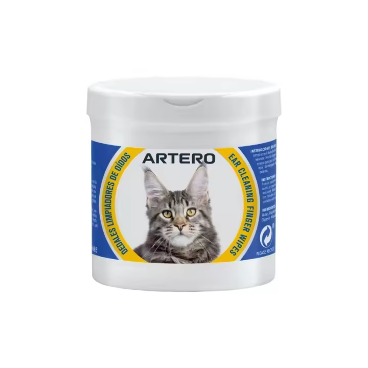 ARTERO - 4Cats Dips (50 Uds) - Dedales Limpiadores de Oídos para Gatos - 1