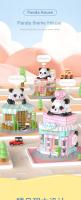 Lele Brothers W1123-27 Puzzle De Bloques De Construcción Panda Serie China-Chic Juguete De Montaje Para Edad Escolar - details 0