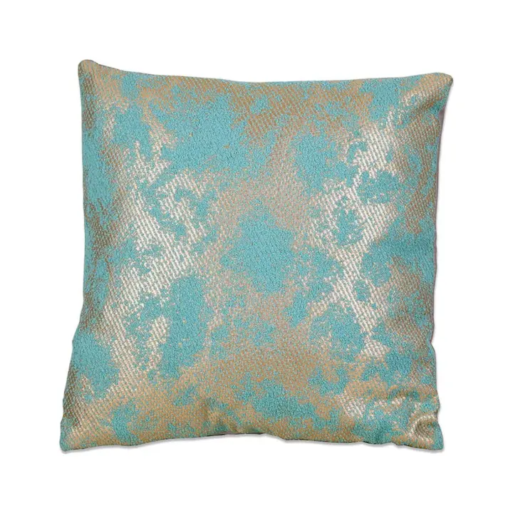 Cojin 43*43 azul claro y plata serpiente 380 gr patri  Material: Poliester Medidas (Ancho*Alto*Fondo): 43*43*8Presume de casa - 1