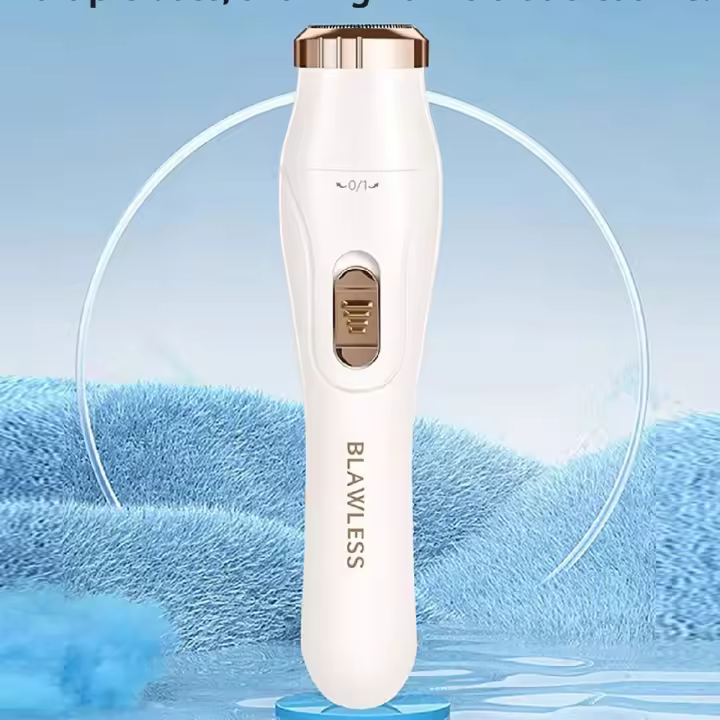 Afeitadora Eléctrica Recargable Para Mujer Trimmer De Pelo Facial Y Bikini Máquina De Eliminación De Pelo Rasador Cordless Para Piernas - 1
