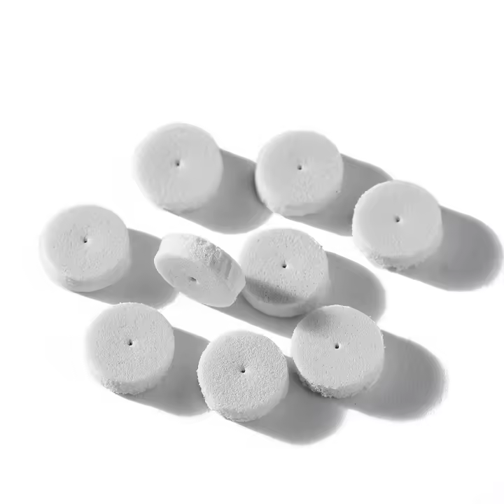 200-500Pcs Almohadillas De Esponja Blanca Antichoque Para Joyería 12x12MM Protección Para Pendientes Piezas De Hacer Manualidades - 1