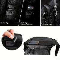 Bolsa De Pierna Para Motocicleta Impermeable Para Hombres Y Mujeres Bolsa De Cintura Casual Para Ciclismo Viajes Escalada Al Aire Libre Con Material EVA Y Poliéster - details 4