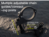 Guía De Cadena De Bicicleta Montaña Rrskit Estabilizador De Cadena Positivo Y Negativo Para Prevenir La Caída De La Cadena Para Bicicleta De Carretera Y Montaña - details 5