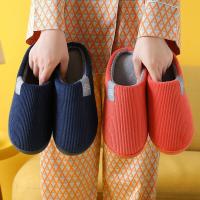 Zapatillas De Casa Para Mujer Y Hombre Suaves Y Gruesas Antideslizantes Térmicas De Peluche Para Invierno Zapatos Interiores - details 2