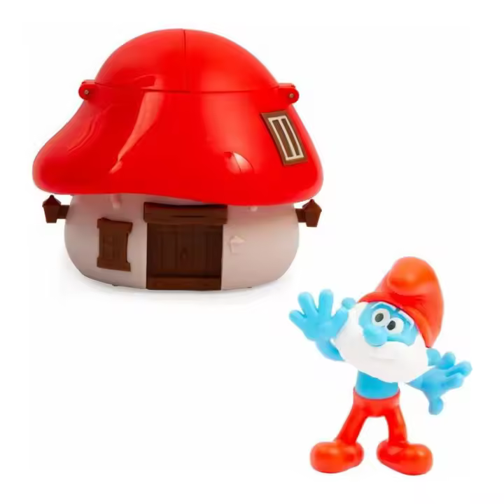 CASITAS MINI PITUFO SURTIDA 4 COLORES DE FAMOSA - 1