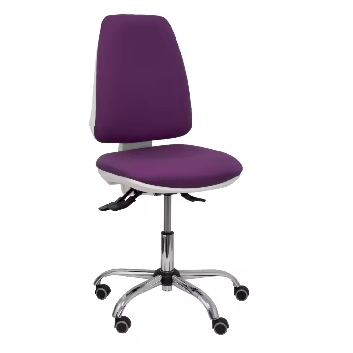 Silla de Oficina Ergonómica Piqueras Y Crespo Elche Blanca BALI Morado - 1