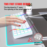 Teclado Mecánico De Juegos HXSJ V800 65% Mini Con Switches Azul/rojo Intercambiables Y Teclas ABS Doble-shot Iluminación Multi-color Modos De Iluminación Diferentes - details 7