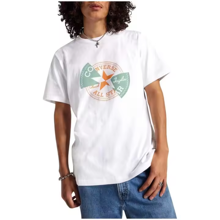 Top Converse modelo Festival Food Truck Tee en color Blanco - 1