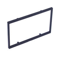 Marco De Radio Para Coche EAFC Universal 2 Din 100mm 3.94 Pulgadas Pieza De Repuesto Para Panel De Radio Auto Interior - details 0