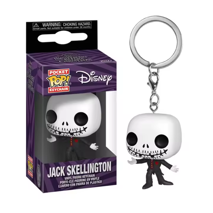 Funko Pocket Pop! Llavero: Pesadilla Antes de Navidad 30 Aniv. - Jack Formal, 72388 - 1