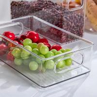 Organizador De Cajones Transparente Almacenamiento Para Frutas Alimentos Cosméticos Joyas Jars Piled up En El Frigorífico - details 17