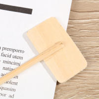 Tablero De Madera Negro Mini 50 Piezas Rectángulo Panel De Clips Etiquetas De Memorias Sin Marco Tipo De Estilo Móvil - details 24