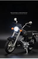 Modelo De Motocicleta Honda JiaLing JH-70 a Escala 1:12 Para Niños Juguete De Aleación De Metal Con Música Y Luz Absorción De Choque Clásica Regalo Ideal Para Coleccionistas - details 6