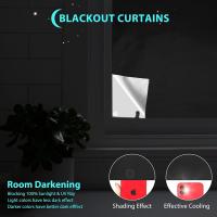 Cortina Portátil Para Viaje DIY Negro Con Bloqueo De Luz Temporal Para Sala De Estar Ventana De Casa No Perforada Teléfono Negro - details 0
