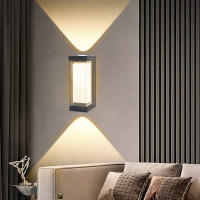 Luz De Pared Minimalista LED 10W Iluminación Indirecta Para Sala De Estar Dormitorio Cocina Estilo Moderno Fijación Autónoma - details 1