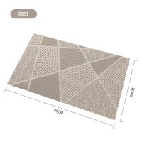 4PCS Almohadillas De Mesa Europeas Impermeables Y Lavables En PVC De 30x45CM Antideslizantes Para Decoración De Mesa Y Coaster - details 2