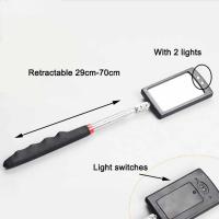Espejo De Inspección Telescópico Retráctil 360 Grados Con Pinza Para Bolsillo Herramienta De Auto Extiende De 7-1/4" a 30" DIY - details 14