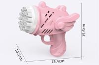 Máquina De Burbujas Automática Con Luz Para Exteriores Juguete Para Niños Sin Batería Y Sin Agua De Burbujas Plástico ABS - details 0