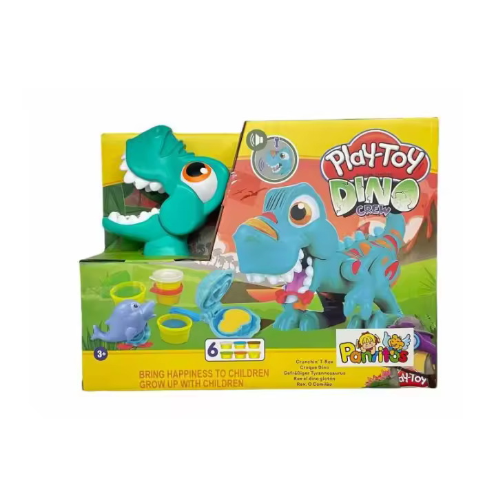 PLASTILINA DINO CREA PLAY-TOY DE PANRITOS - 1