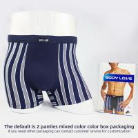 Set de 3-6 Calzoncillos Hombre Boxer Algodon Bóxers Ropa Interior, 95% Algodón, 5% Elastáno, 4 Colores, (Color Al Azar, No Se Puede Elegir) Envío rápido desde España - details 2
