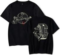 Camiseta Duki Para Hombres Y Mujeres Moda Casual Verano Algodón Manga Corta Estilo Callejero Sobrio Camiseta Unisex Talla Grande Ropa Para Hombres - details 1