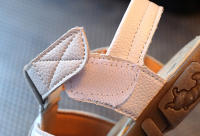 Sandalias De Cuero Para Niños Y Niñas 100% Suave Para Verano Zapatos De Playa Deportivas Princesa Con Cordones Y Cierre De Correa - details 16