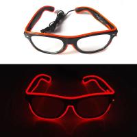 Gafas LED Iluminadas 1PC Gafas De Noche Para Fiesta Suministros De Brillo Para Niños Y Adultos Favoritos De Fiesta - details 20