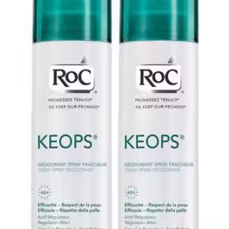 RoC Kops Desodorante Spray Fresco 2 x 100 ml - 1