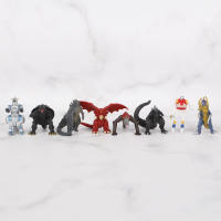 Set De 24 Figuras De Acción Godzilla Vs King Kong 17cm Vinilo Juguete Para Coleccionistas Edad Recomendada 14+ Unisex - details 4