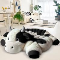 Cojín De Silla De Peluche De Forma De Vaca Para Mascotas Gatos Y Perros Almohadas De Decoración Para Habitación Suministros Para Mascotas Cómodo Y Transpirable - details 7