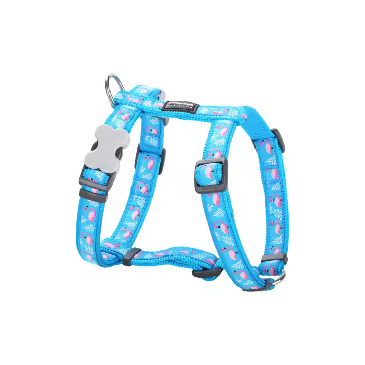 Red Dingo Arnés para Perro Red Dingo Flamingo 25-39 cm Turquesa - 1